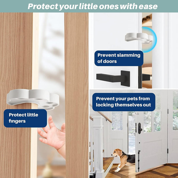 Child Proof Door Lock & Pinch Guard Door Protector Baby Safety