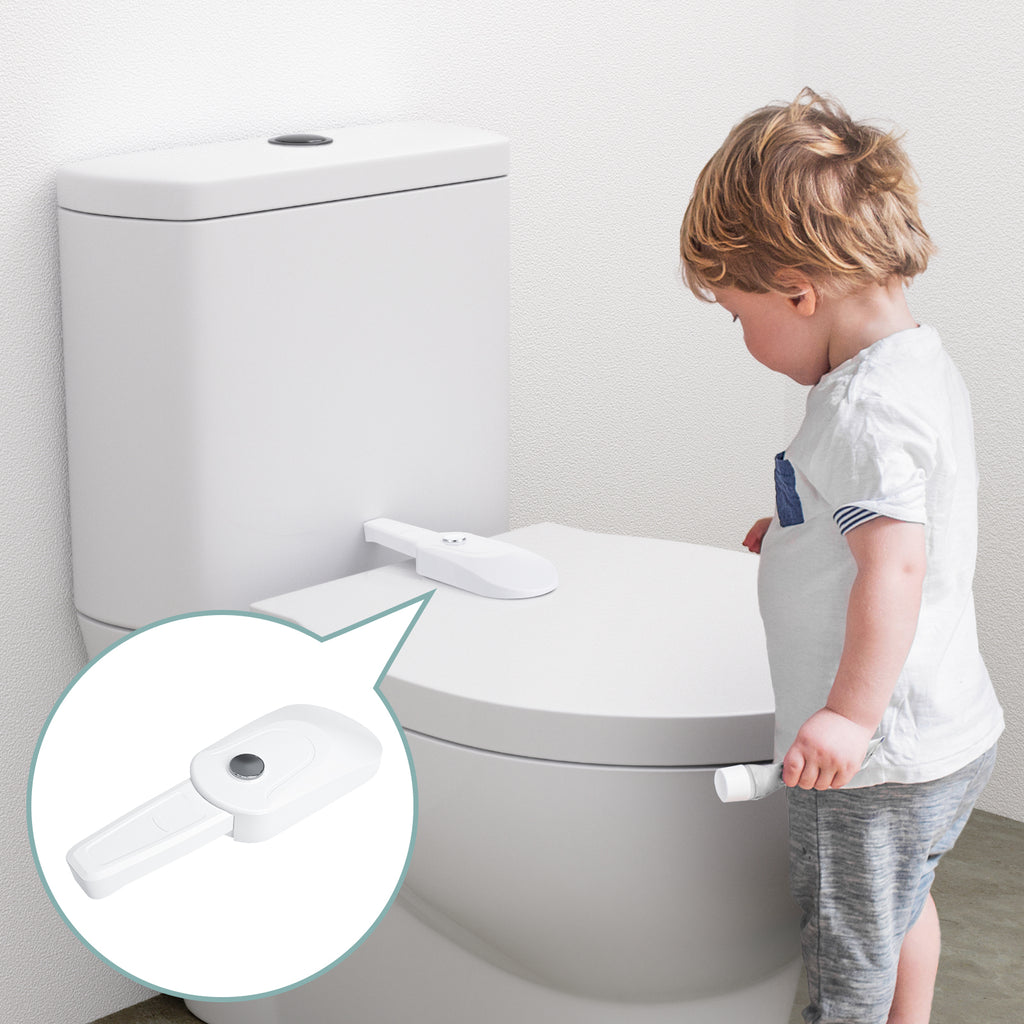 Toilet Lock Baby Proof, Toilet Seat Lock with 3M Adhesive for Child Sa –  Inaya