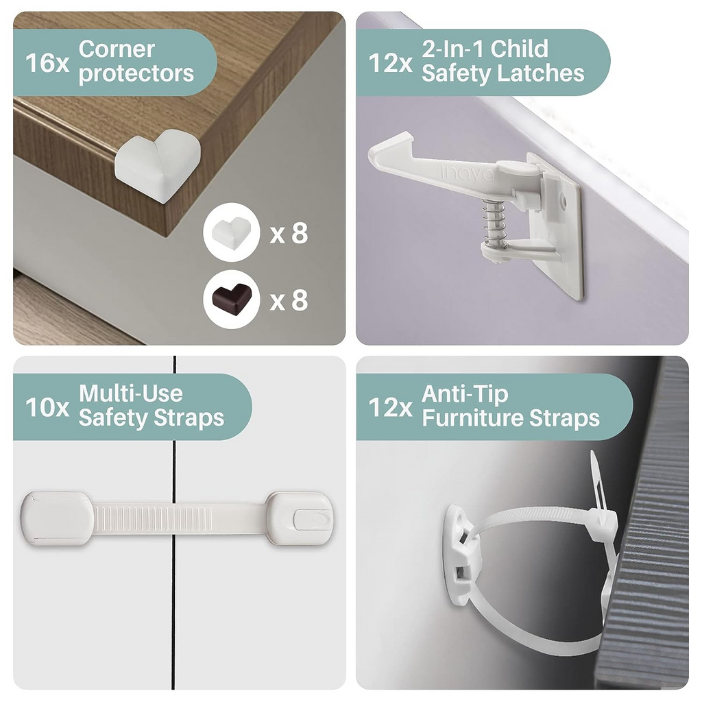 Complete 50pc Deluxe Baby Proofing Kit